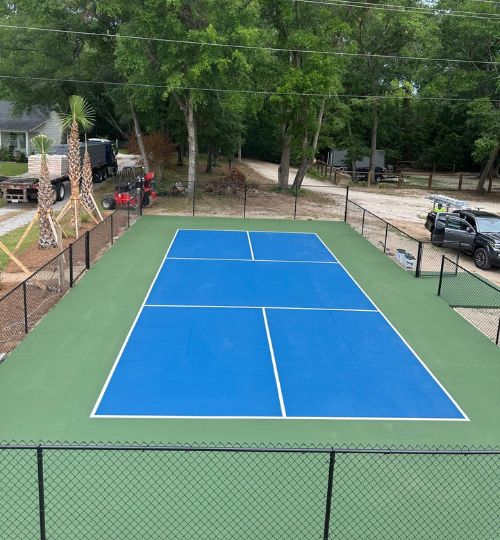 Construction of Tennis Courts